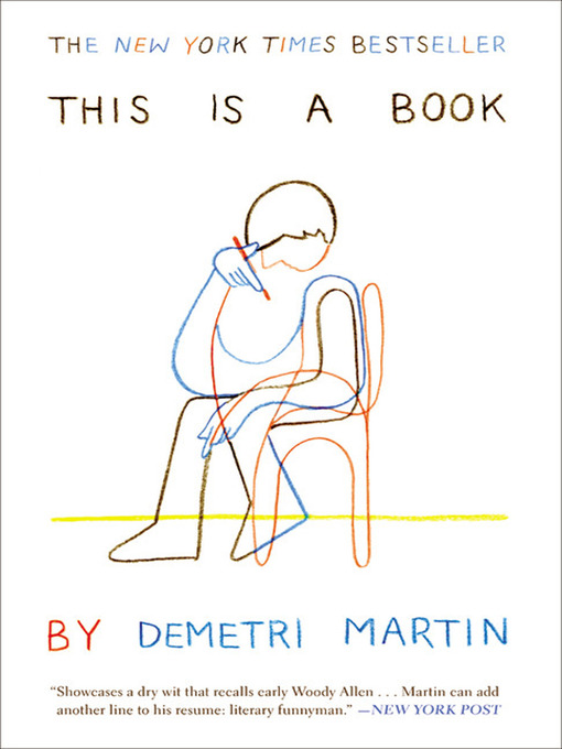 Title details for This Is a Book by Demetri Martin - Available